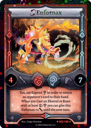 Enfornax (Stellar) (SS2-140), Shattered Stars Chapter 2 [SS2] — Elestrals card price