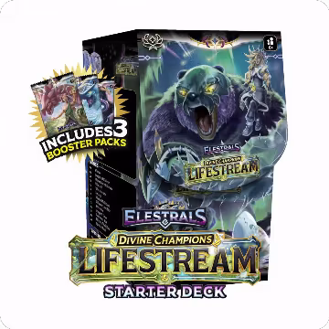 Lifestream Khione Starter Deck with 3 Booster Packs, Divine Champions: Lifestream Starter Decks — Elestrals sealed product price