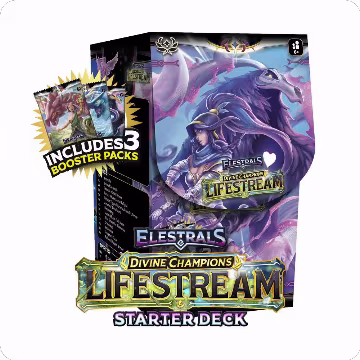 Lifestream Artemis Starter Deck with 3 Booster Packs, Divine Champions: Lifestream Starter Decks — Elestrals sealed product price