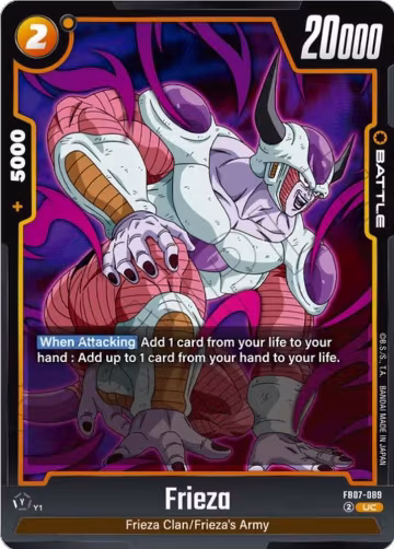 Frieza - FB07-089 (FB07-089), Wish For Shenron — DB Fusion card price