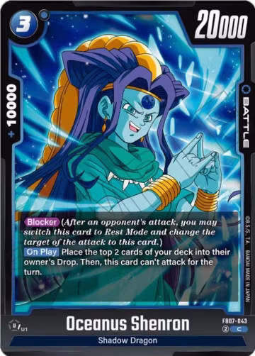 Oceanus Shenron - FB07-043 (FB07-043), Wish For Shenron — DB Fusion card price
