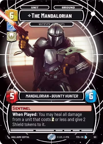 The Mandalorian - Wherever I Go, He Goes (101), Organized Play Promos — Star Wars card price