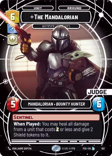 The Mandalorian - Wherever I Go, He Goes (101), Judge Promos — Star Wars card price