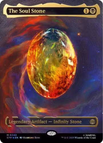 The Soul Stone (Cosmic Foil) (242), Marvel's Spider-Man — Magic card price