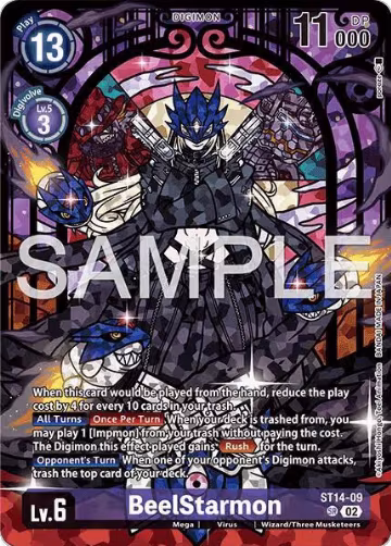 BeelStarmon (Premium Heroines Set Ver.2) (ST14-09 SR) — card price