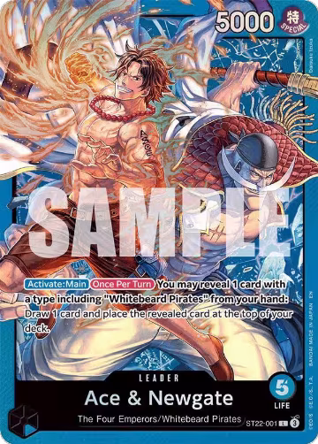 Ace & Newgate (ST22-001), ST-22: Starter Deck 22 Ace & Newgate — One Piece card price