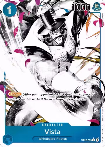 Vista (Parallel) (ST22-009), ST-22: Starter Deck 22 Ace & Newgate — One Piece card price