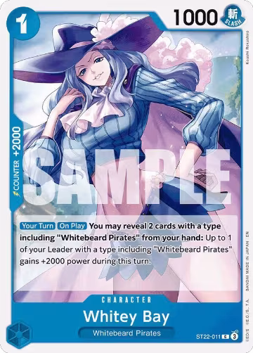 Whitey Bay (ST22-011), ST-22: Starter Deck 22 Ace & Newgate — One Piece card price