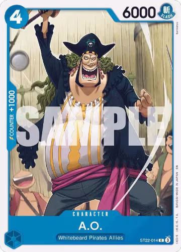 A.O. (ST22-014), ST-22: Starter Deck 22 Ace & Newgate — One Piece card price