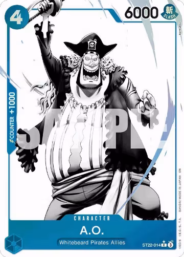 A.O. (Parallel) (ST22-014), ST-22: Starter Deck 22 Ace & Newgate — One Piece card price