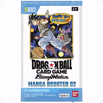 Manga Booster 02 Booster Pack, Manga Booster 02 — DB Fusion sealed product price
