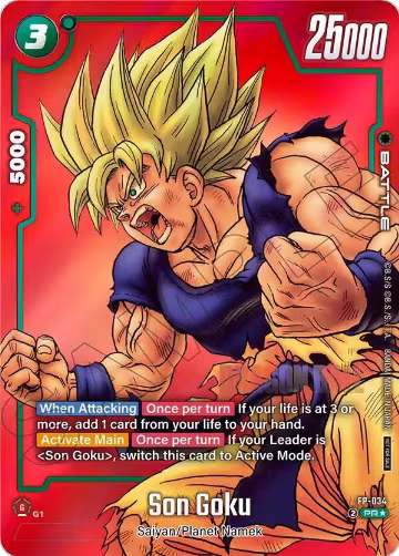 Son Goku - FP-034 (Limited Pack MANGA Version 01) (FP-034) — card price