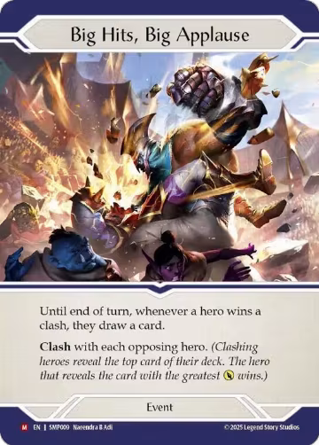 Big Hits, Big Applause (SMP009) — card price