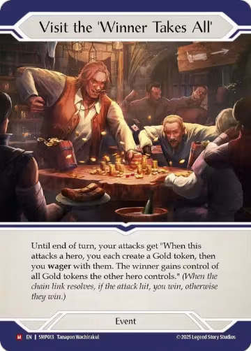 Visit the 'Winner Takes All' (SMP013) — card price