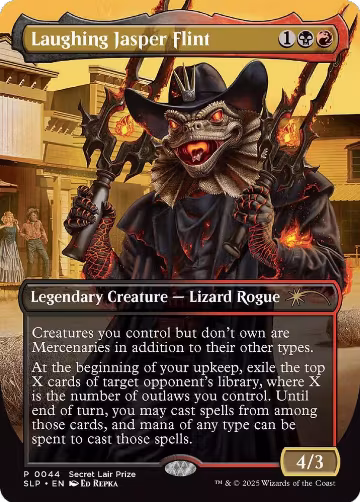 Laughing Jasper Flint (44), Secret Lair Showdown — Magic card price