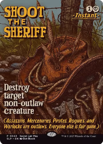 Shoot the Sheriff (43), Secret Lair Showdown — Magic card price