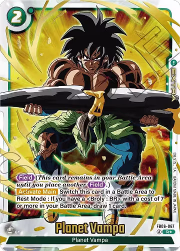 Planet Vampa (FB06-067), Fusion World Promotion Cards and Packs — DB Fusion card price