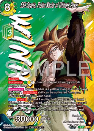 SS4 Gogeta, Fusion Warrior of Ultimate Power (Ultra-Bout Series Tournament Pack Vol.13) (Winner) (P-711), Tournament Promotion Cards — DB Super card price