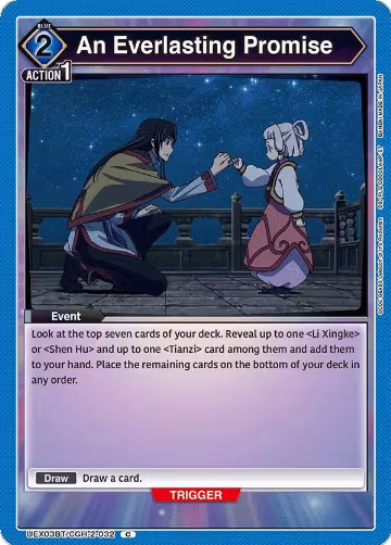 An Everlasting Promise (UEX03BT/CGH-2-032), UEX03BT: CODE GEASS: Lelouch of the Rebellion Vol.2 — Union Arena card price