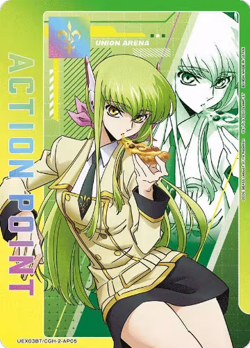Action Point Card (AP05) (UEX03BT/CGH-2-AP05), UEX03BT: CODE GEASS: Lelouch of the Rebellion Vol.2 — Union Arena card price