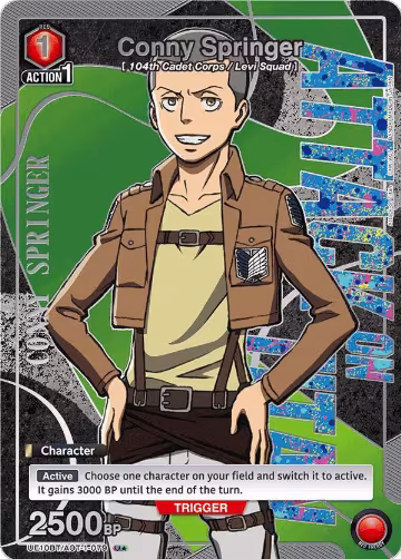 Conny Springer (079) (U*) (UE10BT/AOT-1-079), Attack on Titan — Union Arena card price