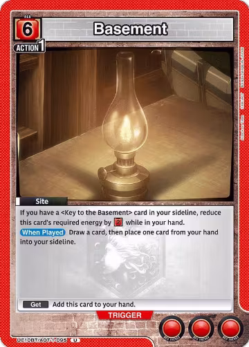 Basement (UE10BT/AOT-1-095), Attack on Titan — Union Arena card price