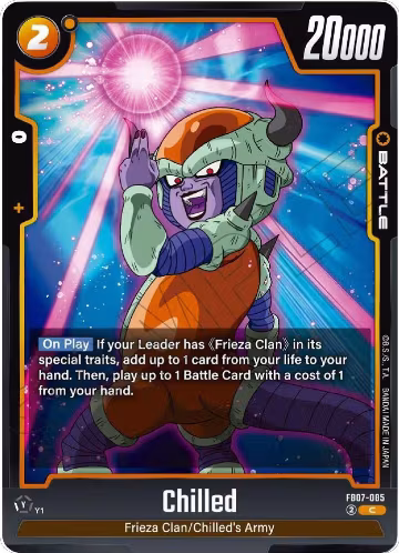 Chilled (FB07-085), Wish For Shenron — DB Fusion card price