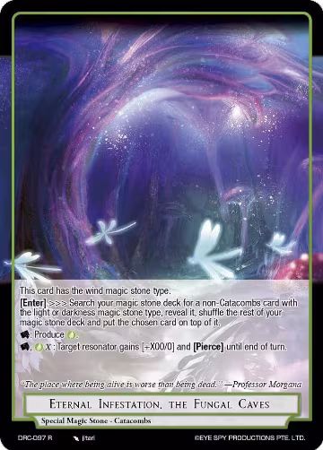 Eternal Infestation, The Fungal Caves (DRC-097 R), Descent into the Raven's Catacombs — Force of Will card price