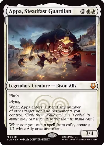 Appa, Steadfast Guardian (10), Avatar: The Last Airbender — Magic card price