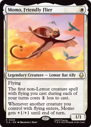 Momo, Friendly Flier (29), Avatar: The Last Airbender — Magic card price