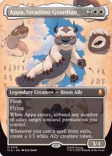 Appa, Steadfast Guardian (Borderless) (316), Avatar: The Last Airbender — Magic card price