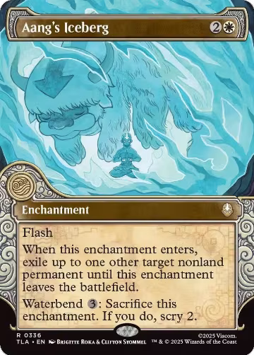 Aang's Iceberg (Showcase) (336), Avatar: The Last Airbender — Magic card price