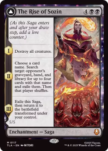 The Rise of Sozin (117), Avatar: The Last Airbender — Magic card price