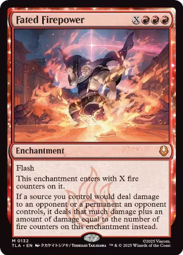 Fated Firepower (132), Avatar: The Last Airbender — Magic card price