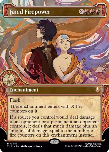 Fated Firepower (Showcase) (341), Avatar: The Last Airbender — Magic card price