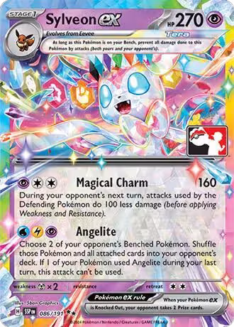 Sylveon ex - 086/191 (086/191), Prize Pack Series Cards — Pokémon card price