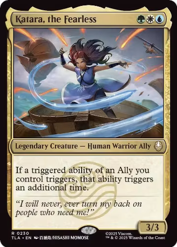 Katara, the Fearless (230), Avatar: The Last Airbender — Magic card price