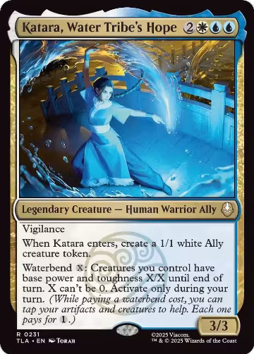 Katara, Water Tribe's Hope (231), Avatar: The Last Airbender — Magic card price