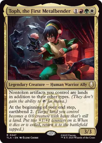 Toph, the First Metalbender (247), Avatar: The Last Airbender — Magic card price