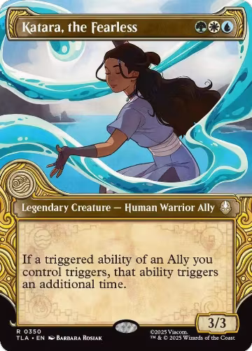 Katara, the Fearless (Showcase) (350), Avatar: The Last Airbender — Magic card price