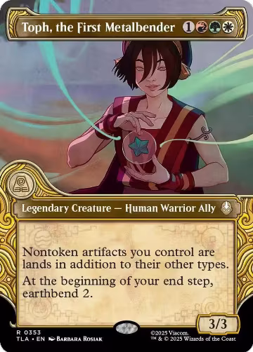 Toph, the First Metalbender (Showcase) (353), Avatar: The Last Airbender — Magic card price