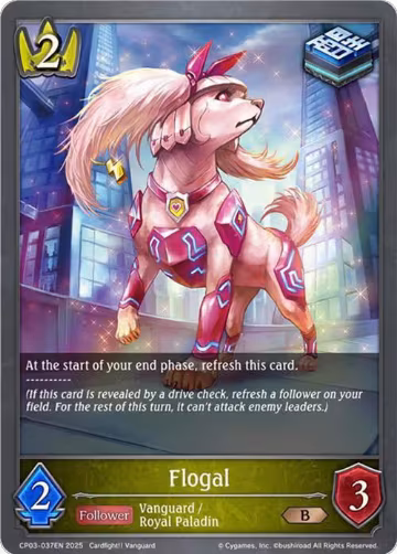 Flogal (CP03-037EN), Cardfight!! Vanguard — Shadowverse card price