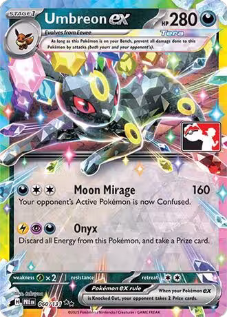 Umbreon ex - 060/131 (060/131), Prize Pack Series Cards — Pokémon card price