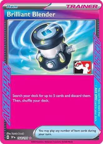 Brilliant Blender - 164/191 (164/191), Prize Pack Series Cards — Pokémon card price