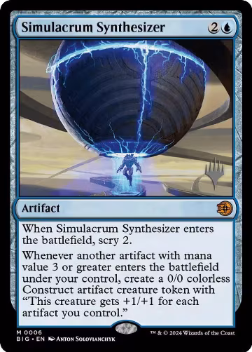Simulacrum Synthesizer (6), Promo Pack: Edge of Eternities — Magic card price