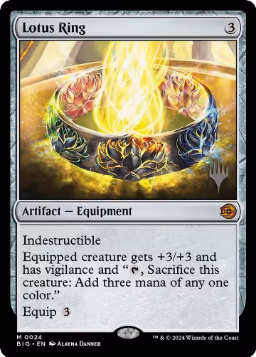 Lotus Ring (24), Promo Pack: Edge of Eternities — Magic card price