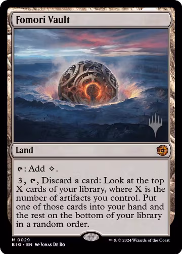 Fomori Vault (29), Promo Pack: Edge of Eternities — Magic card price