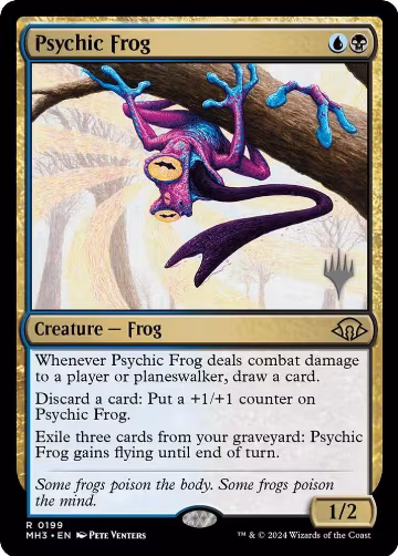 Psychic Frog (199), Promo Pack: Edge of Eternities — Magic card price