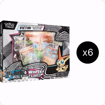 Unova Victini Illustration Collection Case, Black Bolt — Pokémon sealed product price