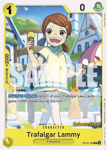 Trafalgar Lammy (OP12-105), Legacy of the Master Release Event Cards — One Piece card price